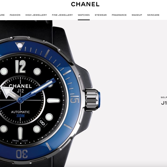 CHANEL BLACK/MARINE J12 WATCH 42MM AUTOMATIC - Picture 9 of 9